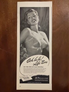 1949 Sujetador Formfit Vintage y Faja Impreso Anuncio, Sexy, Único Arte Retro - Imagen 1 de 1