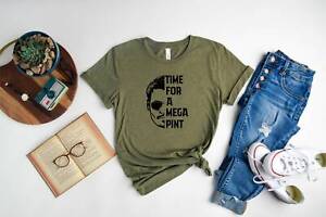 Time For a Mega Pint Shirt - Johnny Depp Tee - Justice for Johnny Depp S-3XL