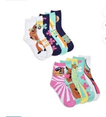 Носки низкие женские Warner Brothers Scooby Life упаковка 10 шт. размер 4–10 новые - Изображение 1 из 4