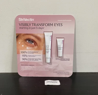 StriVectin concentrado intensivo para ojos antiarrugas, 1,0 oz + 0,25 oz Foto 1 de 2