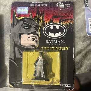 1991 Ertl Batman Returns The Penguin Diecast Figur MOC - Bild 1 von 1