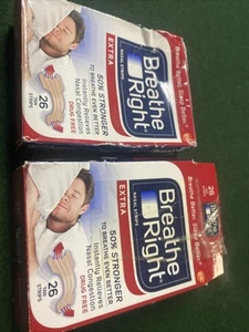 Tiras nasales Breathe Right bronceadas extra fuertes 26 ENVÍO RÁPIDO GRATUITO - Imagen 1 de 1