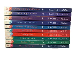 Rachel Hanna January Cove Book Series Books Volume 1 - 10 Like New Condition - Picture 1 of 8