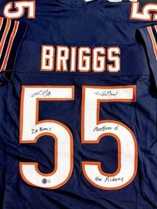 Lance Briggs Signed Jersey “Monsters Of The Midway” Chicago Bears Beckett COA - Picture 1 of 1