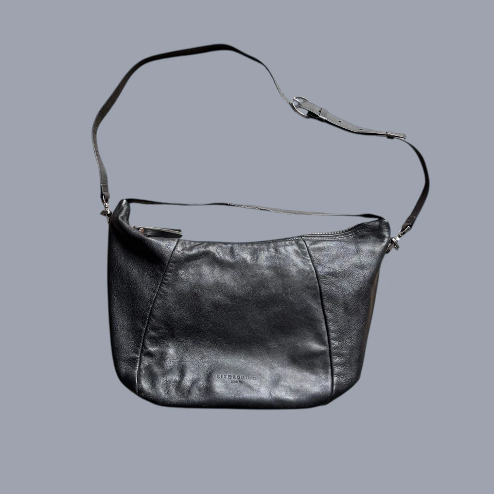 Bolso Hobo Liebeskind Berlin Bolso de Hombro Cuero Oveja Negro Foto 1 de 4