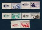 timbres France LVF  série Borodino  avec vignette de 1942 num: 6 a 10 **