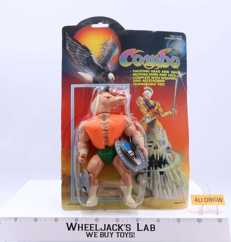 Unicorna Combo He-Man KO Bootleg 1980's First Run Galaxy Warriors Action Figure Cover