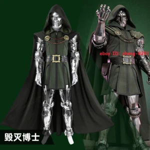 Avengers:doomsday Doctor Doom Armor Outfit Cosplay Halloween Costume Full Set - Picture 1 of 27