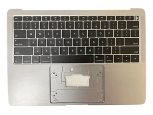 GENUINE Top Case Palmrest Keyboard Gray MacBook Air 13 A1932 2018 2019 GRADE B - Picture 1 of 2