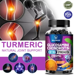 Curcumin Supplements - Joint and Heart Safe - Eliminates Inflammation - Picture 1 of 11