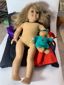 1986 Pleasant Co. American Girl Doll Blue eyes Blonde w/Clothing & acc. - Picture 1 of 21