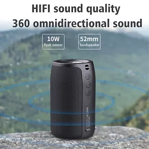 ZEALOT Portable Wireless Bluetooth Speaker Outdoor U-Disk TF Card Subwoofer A4R3 - Picture 1 of 12