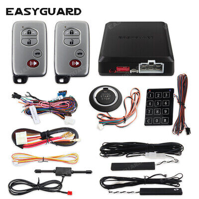 EASYGUARD pke car alarm remote start with key...