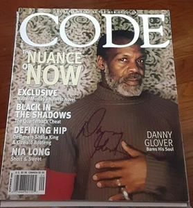 Danny Glover Lethal Weapon The Color Purple Actor SIGNED AUTOGRAPHED Magazine - Picture 1 of 1