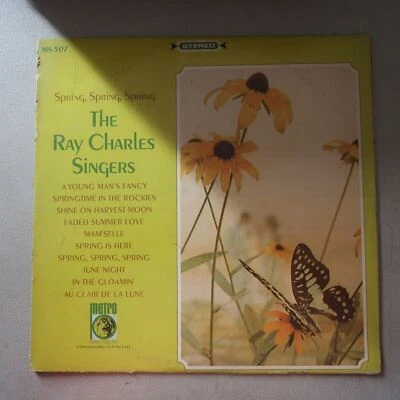 THE RAY CHARLES SINGERS SPRING, SPRING, SPRING VINYL LP METRO MS-507 6 - Image 1 of 4