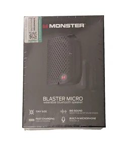 BNIB Bluetooth Speaker Clip-on Wearable Waterproof Mini - Picture 1 of 4