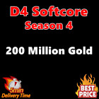 DIABLO 4 Season 4 Gold 200 Million 🔥D4 S4 Softcore Gold 200.000.000 PC PS5 XBOX