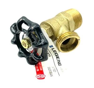 Legend T-521 Brass Body Boiler Drain Valve 3/4" MNPT 125 PSI - Picture 1 of 2