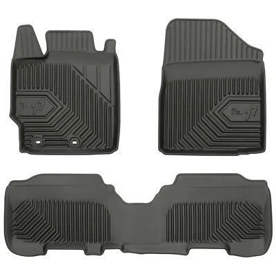 Tapis De Sol TPE Frogum No.77 pour Toyota Yaris II 2005-2011 TPE ensemble tapis - Photo 1/4