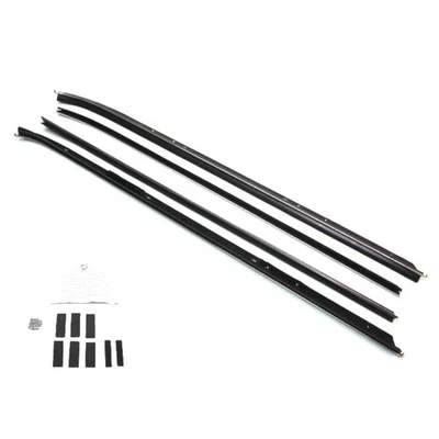 Kit de fieltro barrido ventana derecha/derecha para Chevrolet Camaro 1970-1981, Firebird con herrajes Foto 1 de 4