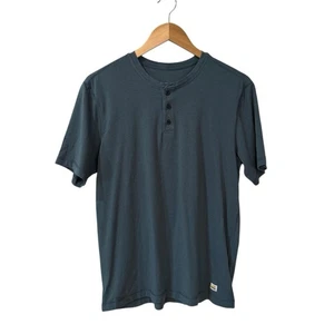 Vuori Ever Henley Shirt Men’s Small Short Sleeve - Picture 1 of 7