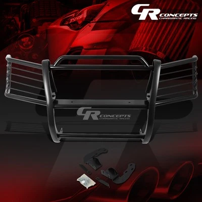 黑色 MILD 钢制泵格栅/格栅护板套件适用于 2002 - 2009 雪佛兰拖车 — 第 1/4 张图片