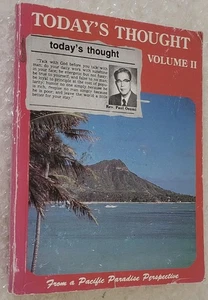 Rev. Paul Osumi Today's Thought Vol. II 2 From A Paradise Perspective - Imagen 1 de 3