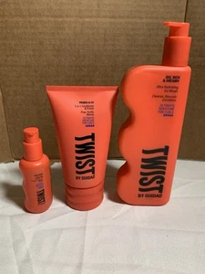 3 Twist by Ouidad Bundle, 2 n 1 Conditioner, Co-Wash & Mircle Oil for Curly Hair - Picture 1 of 1