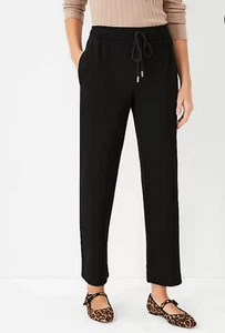 Ann Taylor Pull On Easy Straight Ankle Hose in Schwarz Größe M Neu mit Etikett - Bild 1 von 2