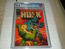 Marvel Comics The Incredible Hulk #110 (12/68) CGC 8.0 Off White to White Pages
