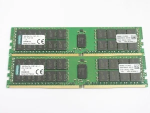 2x KINGSTON 2RX4 PC4-2133P KTH-PL421/16G DDR4 2133 ECC 16GB SERVER MEMORY RAM - Picture 1 of 4