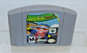 South Park Rally Nintendo 64, 2000 N64 Authentic CLEANED TESTED WORKS GREAT!