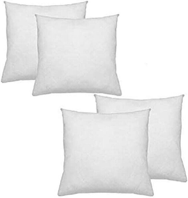 22x22 Pillow Inserts - Bed - Couch - Floor - 4 Pack Brand New