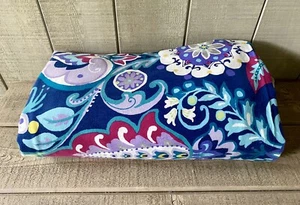 Pottery Barn PB Kids Duvet Cover Jewel Damask Flannel Queen - Picture 1 of 6