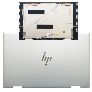 Silver Laptop 15.6" LCD Back Cover W/Antenna For HP ENVY X360 15-ew 15-ey 15z-ey - Afbeelding 1 van 4