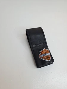 Harley Davidson Leather Belt Holster For Small Flashlight Not Included Genuine - Picture 1 of 9