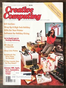 Creative Computing - 1985 December - Picture 1 of 3