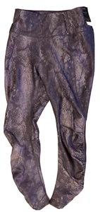 Calia By Carrie Underwood Gray Mesh Accent Leggings With Zip Pocket Medium - Picture 1 of 5