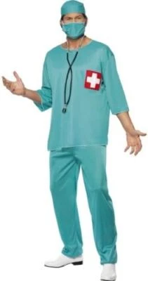 Smiffys Surgeon Costume,Large - Imagem 1 de 3