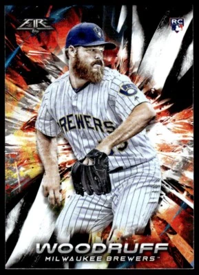 2020 TOPPS FIRE ROOKIE BRANDON WOODDRUFF R100 - Image 1 of 2