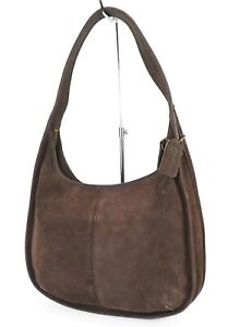 Authentic COACH Brown Leather Tote Shoulder Bag Purse #38444B