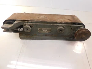 Antique 4" Dayton Belt Driven Cast Iron Belt Sander Power Tools - Picture 1 of 4