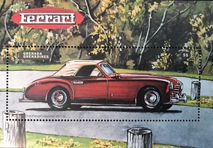 GRENADA GREN. FERRARI STAMPS 1998 MNH CLASSIC CAR SPORTS CAR RACE CAR CABRIOLET - Picture 1 of 1