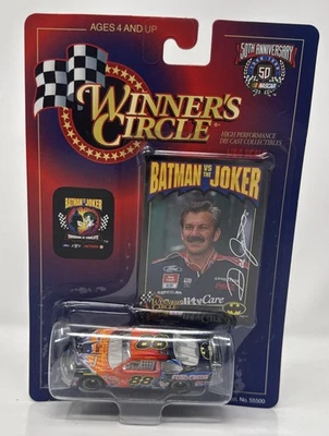 Winners Circle Dale Jarrett Die-Cast Stockcar Nascar #88 Batman 50 aniversario Foto 1 de 2