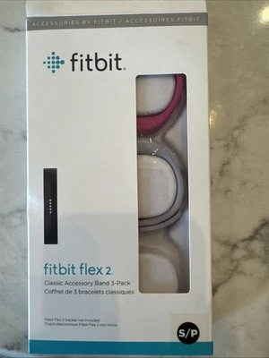 Bandas de accesorios clásicas Fitbit Flex 2. Bandas rosa y lavanda. S/P (solo banda) Foto 1 de 4