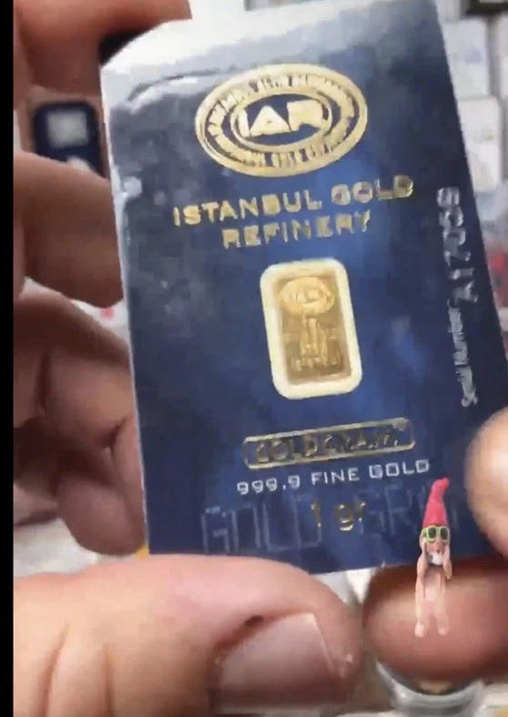 IGR 1 Gram 999.9 Gold Bar Istanbul Gold Refinery- Ships Same Day - Worldwide - Image 1 of 4