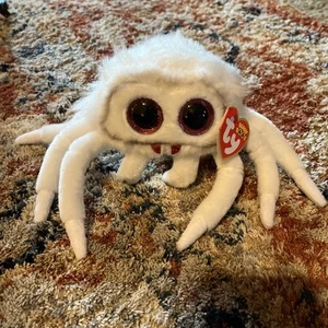 NWT Ty Halloweenie Beanie Baby 2024 Spinderella the Halloween Spider 3" - Picture 1 of 15