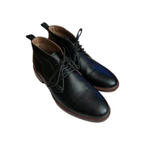 Sonoma Ortholite eco Aaron Chukka Ankle Boots Black Men's Size 10.5 Dress Shoes - Picture 1 of 9