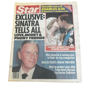 STAR TABLOID MAGAZINE AUG 18, 1981 CHARLES PRINCESS DIANA WEDDING FRANK SINATRA - Picture 1 of 8