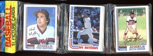 Topps 1982 paquete de rack sin abrir - Reggie Jackson, Raines, Valenzuela mostrando como nuevo - Imagen 1 de 2